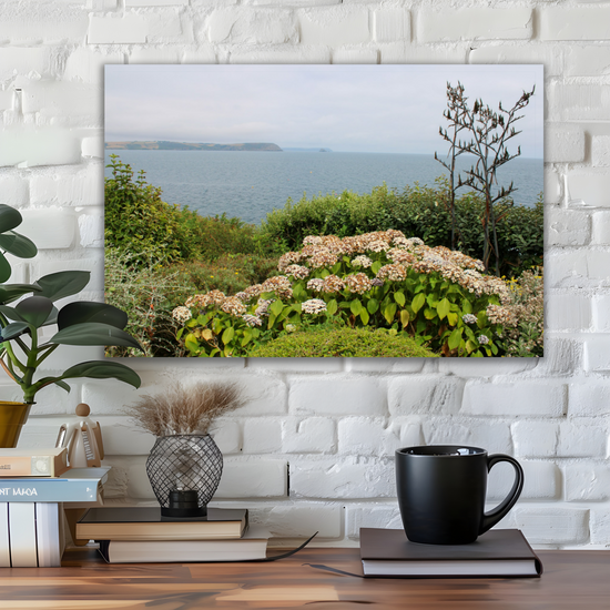 Giclee Mounted Wall Art Prints. Portscatho. Cornwall. England.