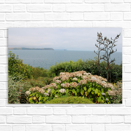 Giclee Mounted Wall Art Prints. Portscatho. Cornwall. England.