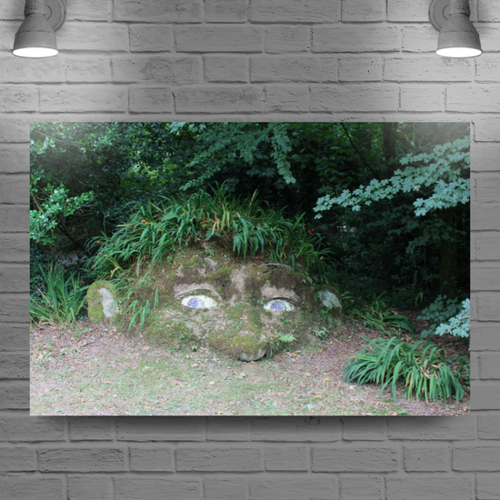 Giclee Mounted Wall Art Prints. The Lost Gardens of Heligan. Pentewan. St. Austell. Cornwall. England.