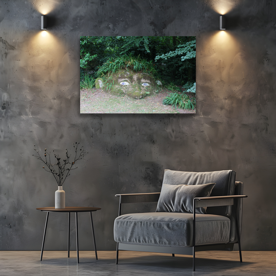 Giclee Mounted Wall Art Prints. The Lost Gardens of Heligan. Pentewan. St. Austell. Cornwall. England.