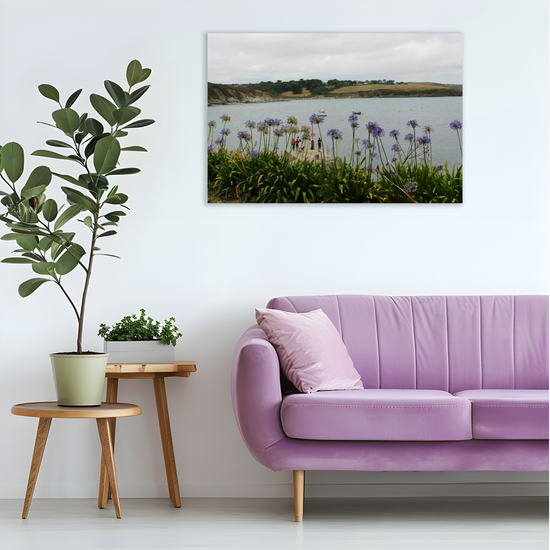 Giclee Mounted Wall Art Prints. Portscatho. Cornwall. England.