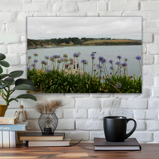 Giclee Mounted Wall Art Prints. Portscatho. Cornwall. England.