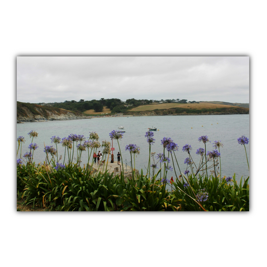 Giclee Mounted Wall Art Prints. Portscatho. Cornwall. England.