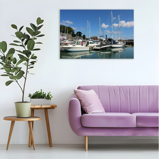 Giclee Mounted Wall Art Prints. Padstow. Cornwall. England.