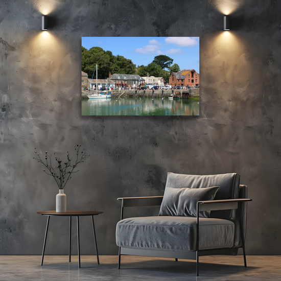 Giclee Mounted Wall Art Prints. Padstow. Cornwall. England.