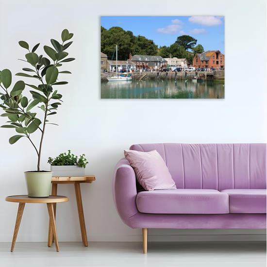 Giclee Mounted Wall Art Prints. Padstow. Cornwall. England.
