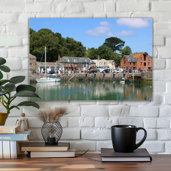 Giclee Mounted Wall Art Prints. Padstow. Cornwall. England.