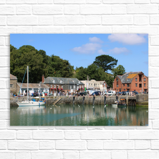 Giclee Mounted Wall Art Prints. Padstow. Cornwall. England.
