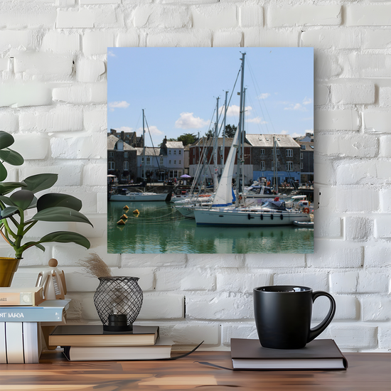 Giclee Mounted Wall Art Prints. Padstow. Cornwall. England.