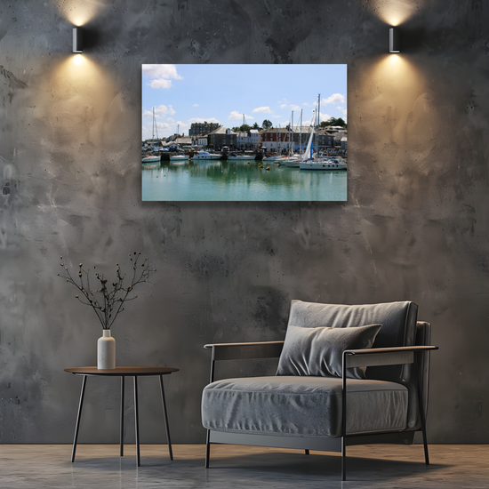 Giclee Mounted Wall Art Prints. Padstow. Cornwall. England.