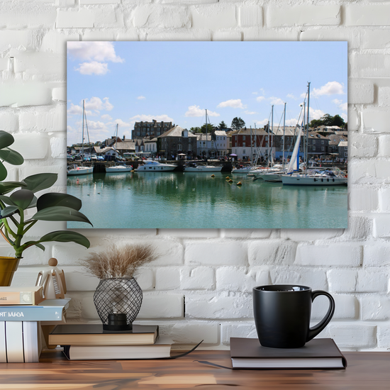 Giclee Mounted Wall Art Prints. Padstow. Cornwall. England.
