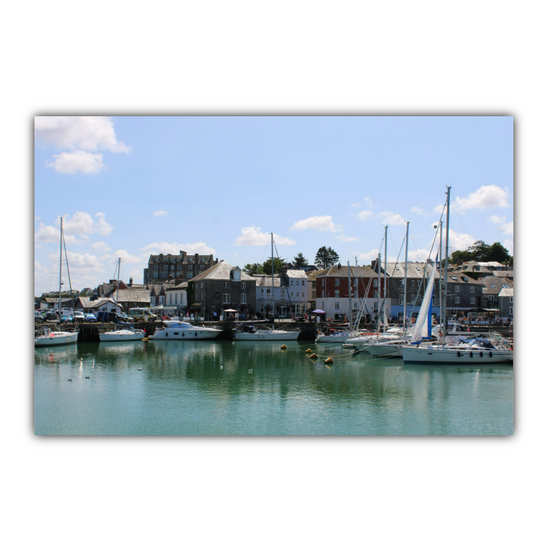 Giclee Mounted Wall Art Prints. Padstow. Cornwall. England.