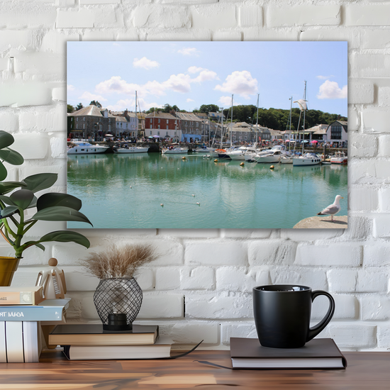 Giclee Mounted Wall Art Prints. Padstow. Cornwall. England.