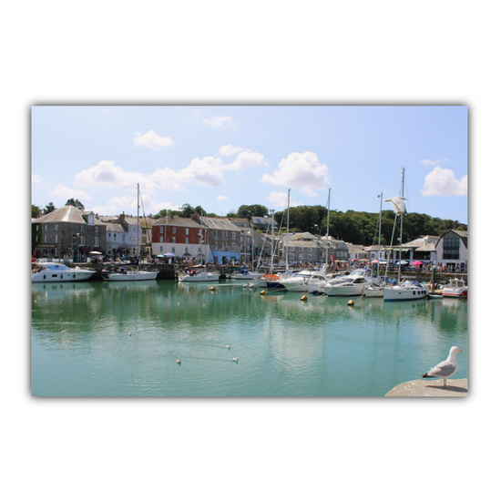 Giclee Mounted Wall Art Prints. Padstow. Cornwall. England.