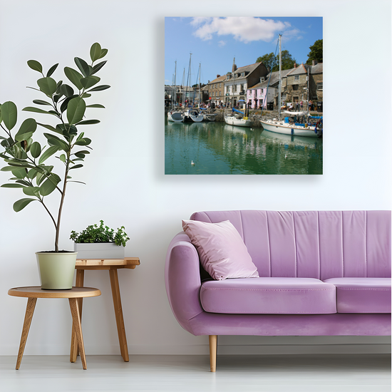 Giclee Mounted Wall Art Prints. Padstow. Cornwall. England.