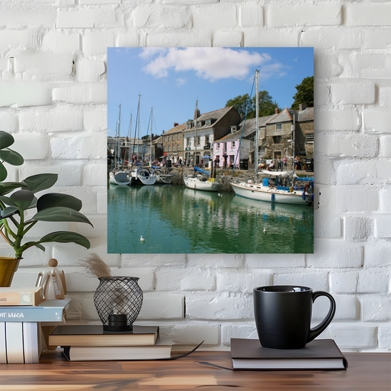 Giclee Mounted Wall Art Prints. Padstow. Cornwall. England.