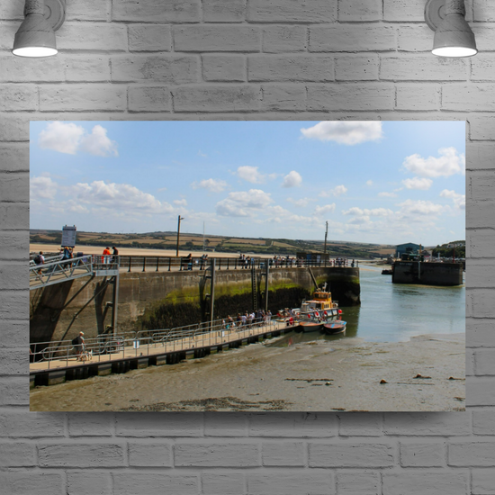 Giclee Mounted Wall Art Prints. Padstow. Cornwall. England.