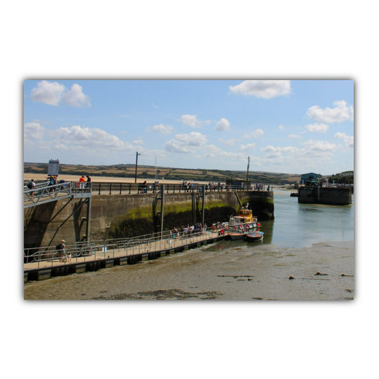 Giclee Mounted Wall Art Prints. Padstow. Cornwall. England.