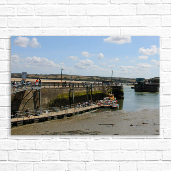 Giclee Mounted Wall Art Prints. Padstow. Cornwall. England.