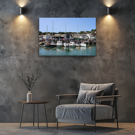 Giclee Mounted Wall Art Prints. Padstow. Cornwall. England.