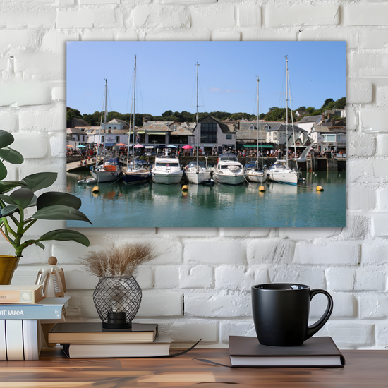 Giclee Mounted Wall Art Prints. Padstow. Cornwall. England.