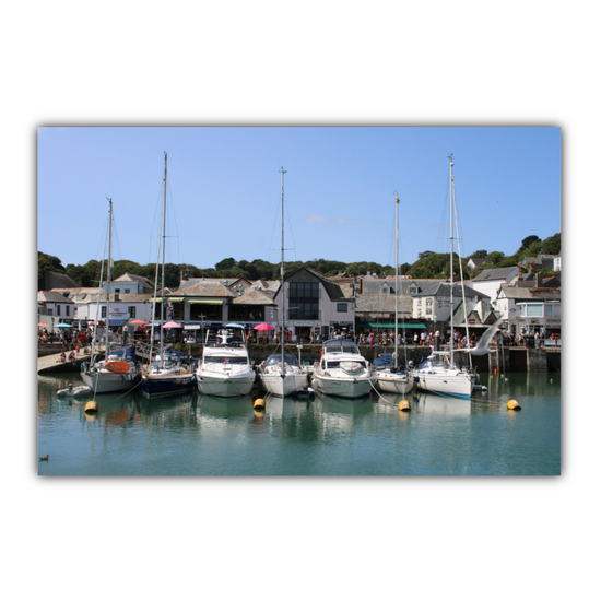 Giclee Mounted Wall Art Prints. Padstow. Cornwall. England.
