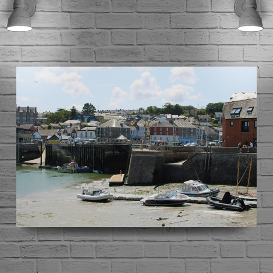 Giclee Mounted Wall Art Prints. Padstow. Cornwall. England.