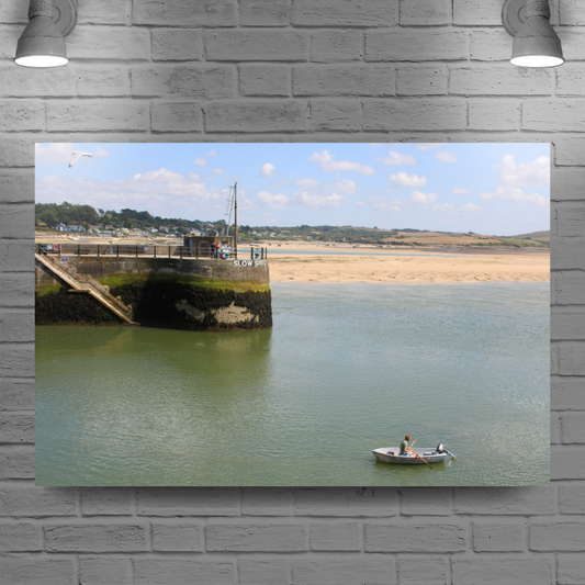 Giclee Mounted Wall Art Prints. Padstow. Cornwall. England.