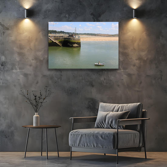 Giclee Mounted Wall Art Prints. Padstow. Cornwall. England.
