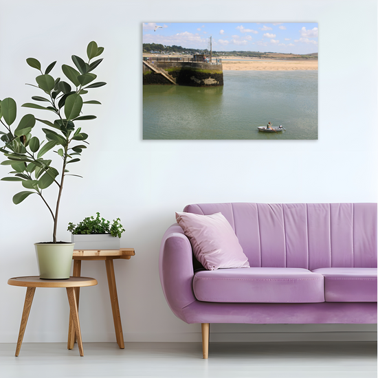 Giclee Mounted Wall Art Prints. Padstow. Cornwall. England.