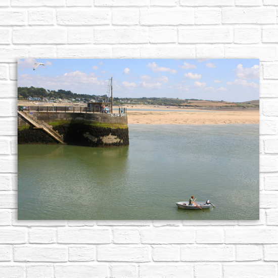 Giclee Mounted Wall Art Prints. Padstow. Cornwall. England.
