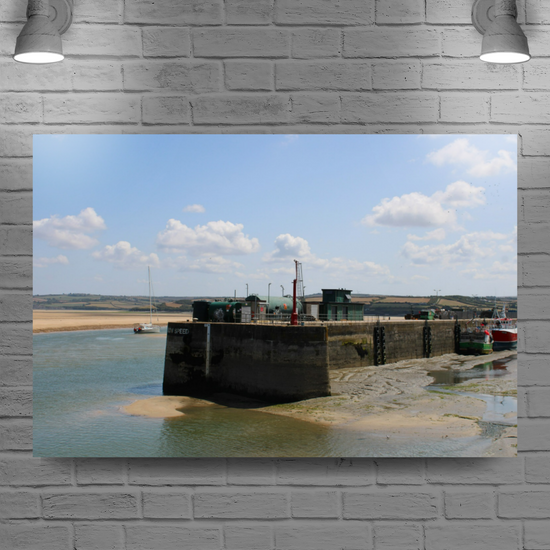 Giclee Mounted Wall Art Prints. Padstow. Cornwall. England.