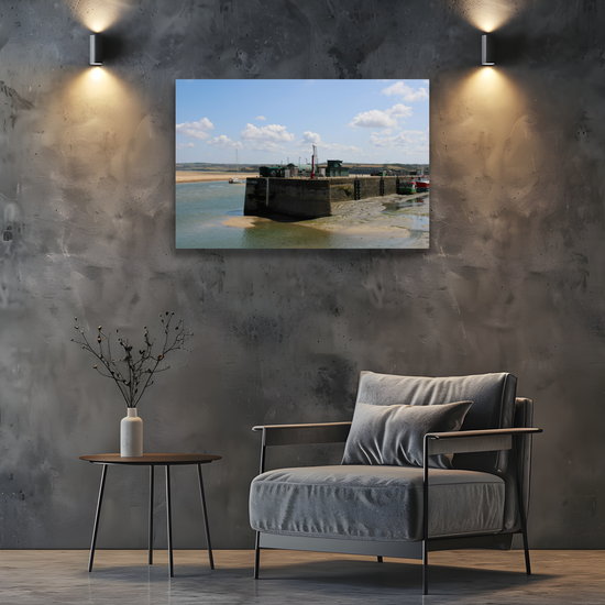 Giclee Mounted Wall Art Prints. Padstow. Cornwall. England.