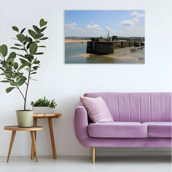 Giclee Mounted Wall Art Prints. Padstow. Cornwall. England.