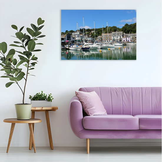 Giclee Mounted Wall Art Prints. Padstow. Cornwall. England.