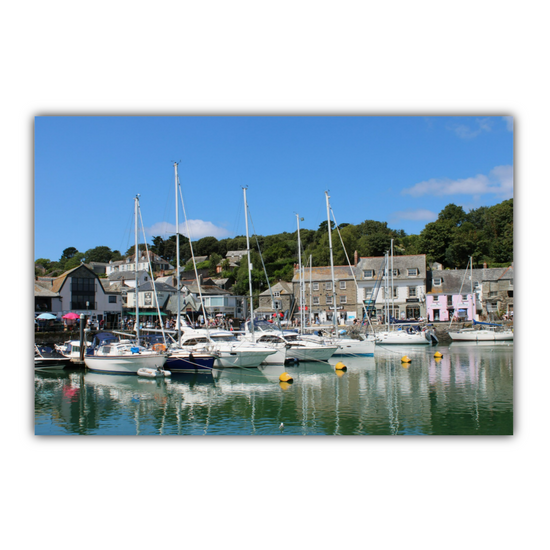 Giclee Mounted Wall Art Prints. Padstow. Cornwall. England.