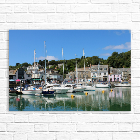 Giclee Mounted Wall Art Prints. Padstow. Cornwall. England.
