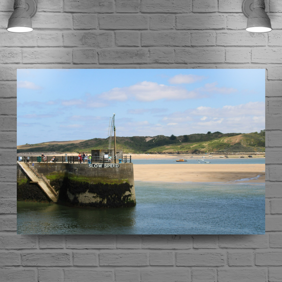 Giclee Mounted Wall Art Prints. Padstow. Cornwall. England.