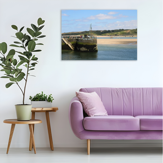 Giclee Mounted Wall Art Prints. Padstow. Cornwall. England.