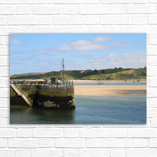 Giclee Mounted Wall Art Prints. Padstow. Cornwall. England.