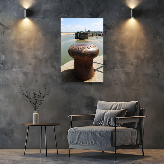 Giclee Mounted Wall Art Prints. Padstow. Cornwall. England.