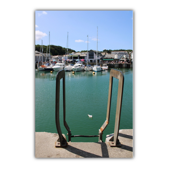 Giclee Mounted Wall Art Prints. Padstow. Cornwall. England.