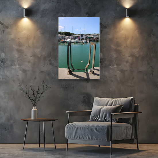Giclee Mounted Wall Art Prints. Padstow. Cornwall. England.