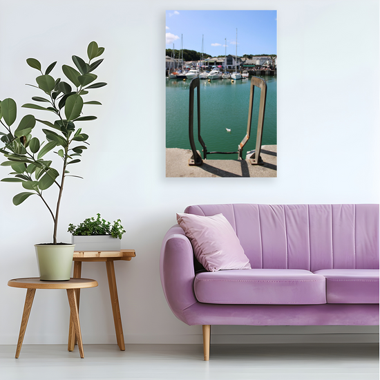 Giclee Mounted Wall Art Prints. Padstow. Cornwall. England.