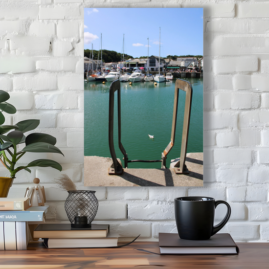 Giclee Mounted Wall Art Prints. Padstow. Cornwall. England.