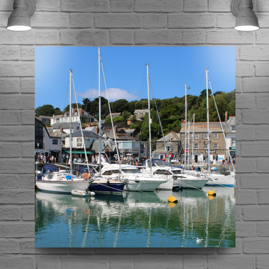 Giclee Mounted Wall Art Prints. Padstow. Cornwall. England.