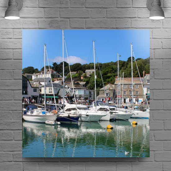 Giclee Mounted Wall Art Prints. Padstow. Cornwall. England.