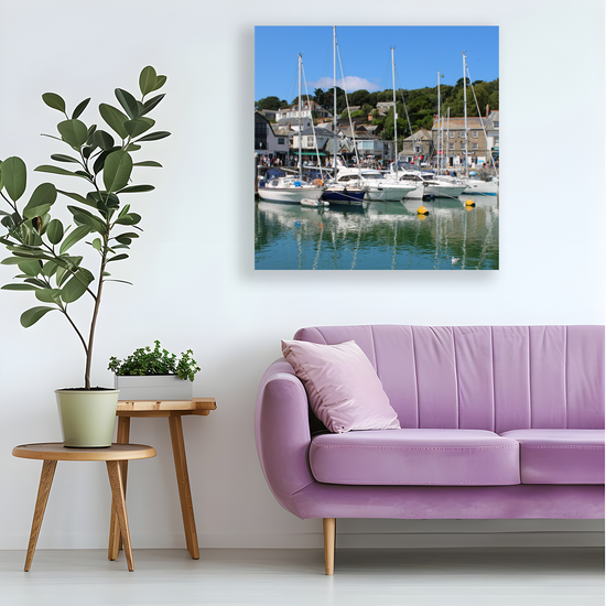 Giclee Mounted Wall Art Prints. Padstow. Cornwall. England.