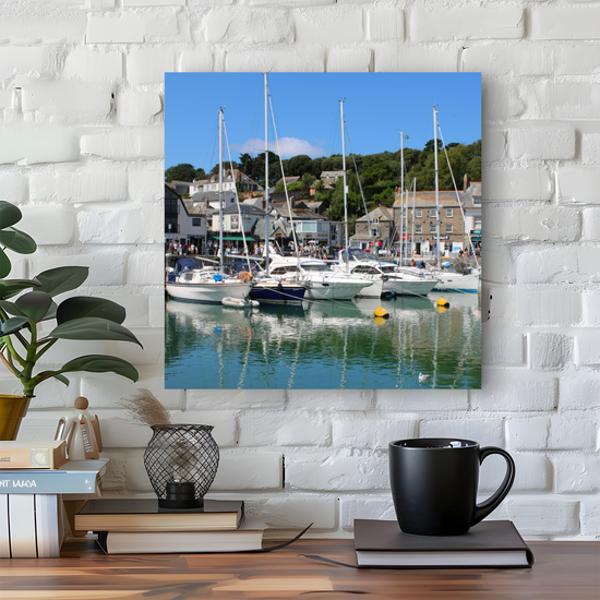 Giclee Mounted Wall Art Prints. Padstow. Cornwall. England.