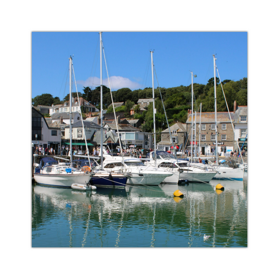 Giclee Mounted Wall Art Prints. Padstow. Cornwall. England.